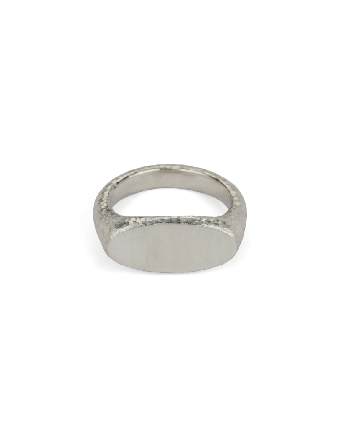 Roman Oval Signet Ring I - 9ct Gold