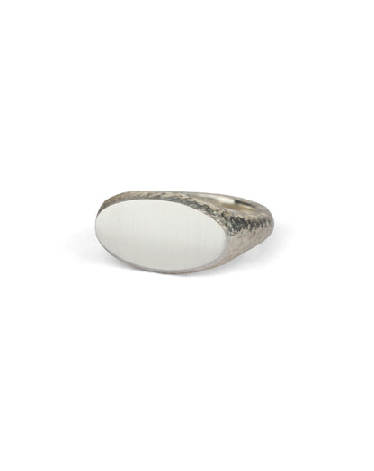 Roman Oval Signet Ring II - 9ct Gold