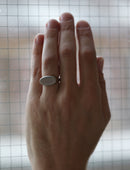 Roman Oval Signet Ring II - 9ct Gold
