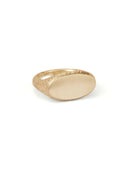 Roman Oval Signet Ring II - 9ct Gold