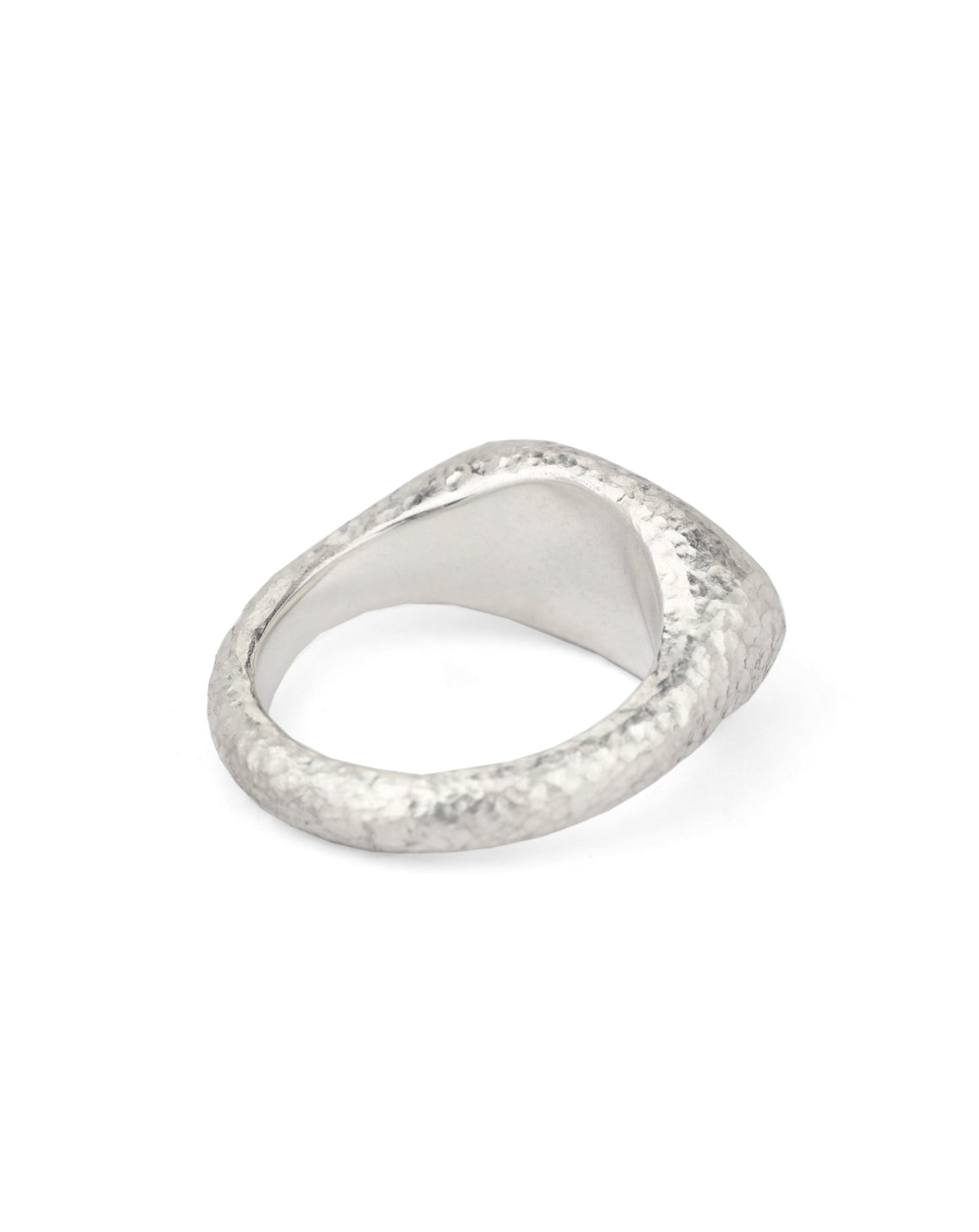 Roman Oval Signet Ring II - AgAin Silver