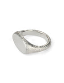 Roman Oval Signet Ring II - AgAin Silver
