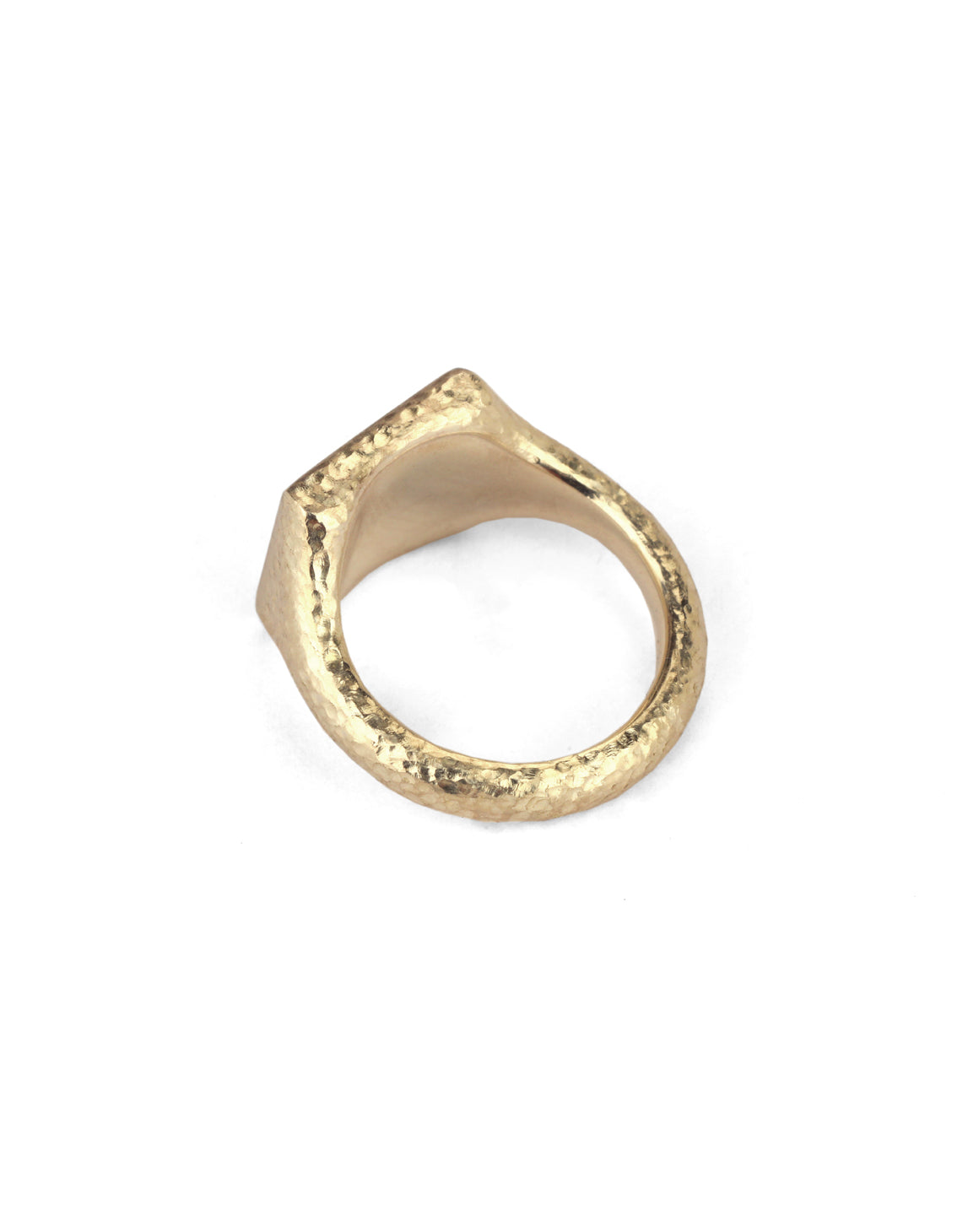 Roman Square Signet Ring I - 18ct Gold