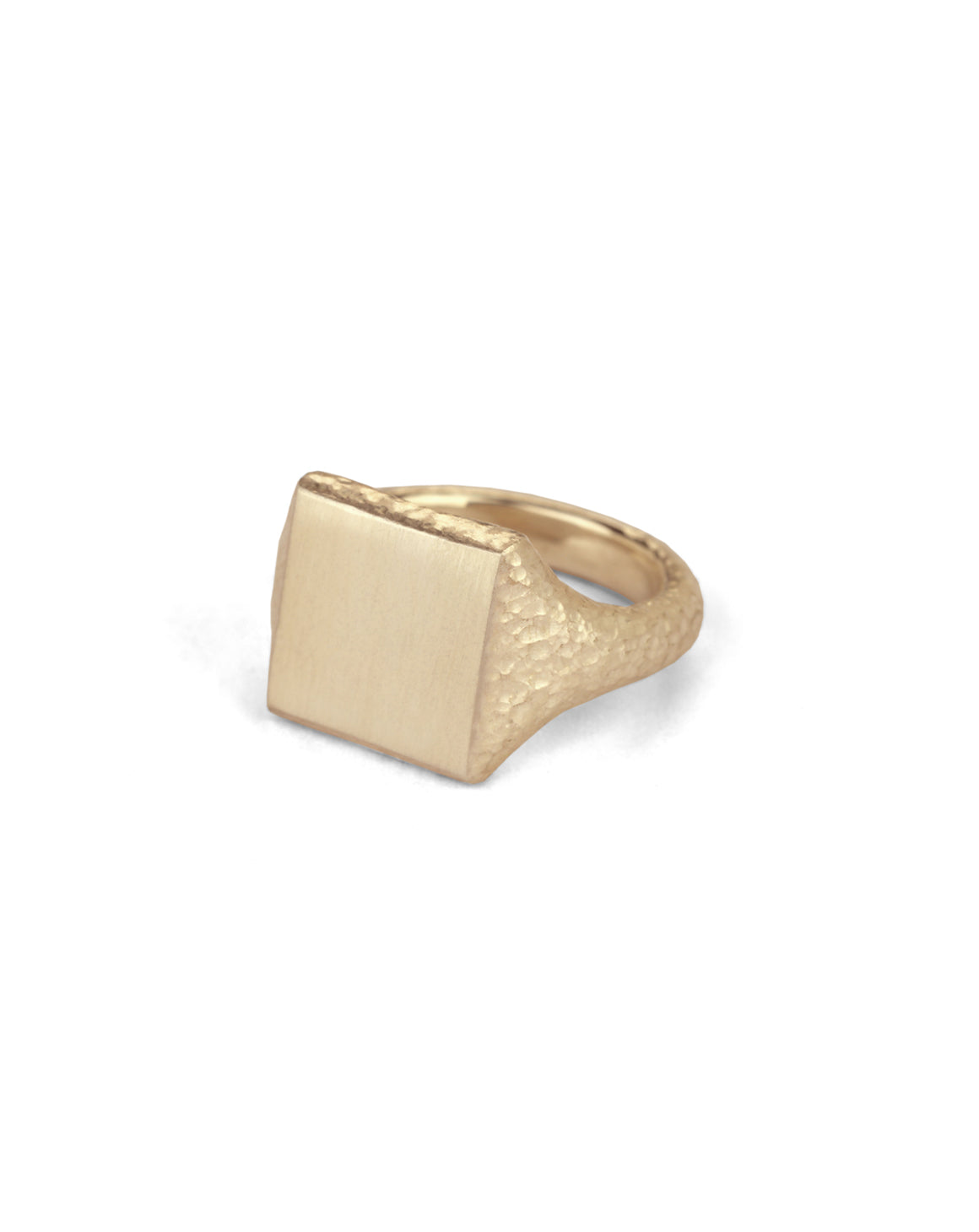 Roman Square Signet Ring I - 9ct Gold