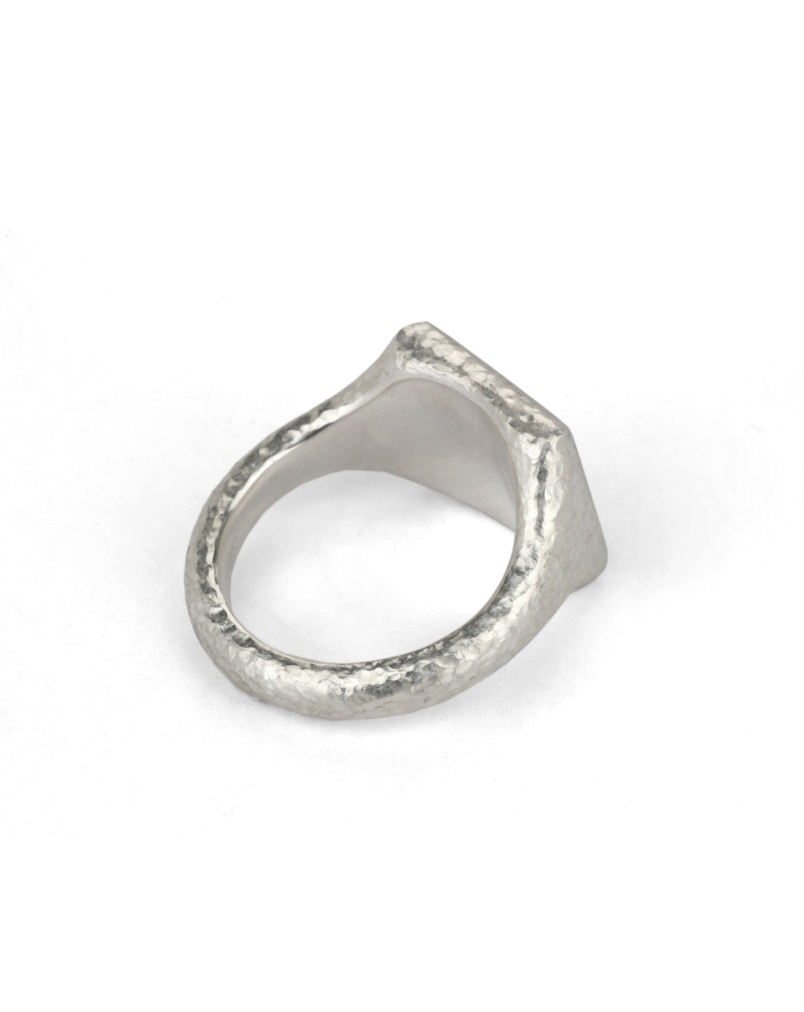 Roman Square Signet Ring I - AgAin Silver