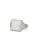 Roman Square Signet Ring I - AgAin Silver