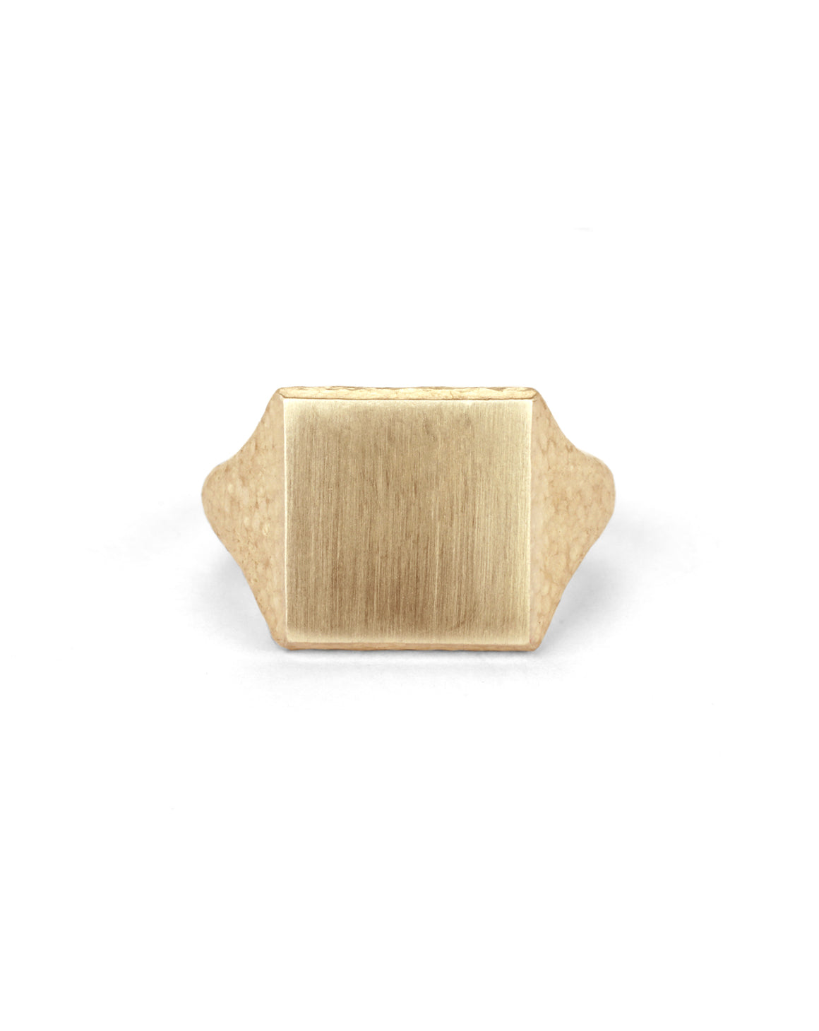 Roman Square Signet Ring II - 18ct Gold