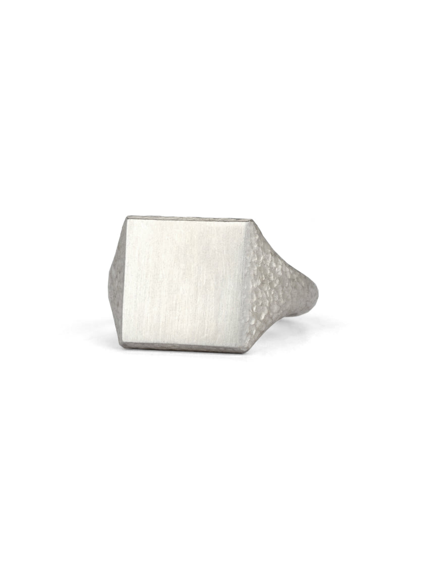 Roman Square Signet Ring II - 9ct Gold