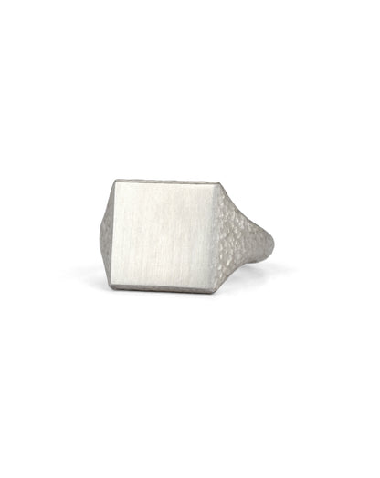 Roman Square Signet Ring II - 9ct Gold