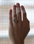 Roman Square Signet Ring II - 9ct Gold