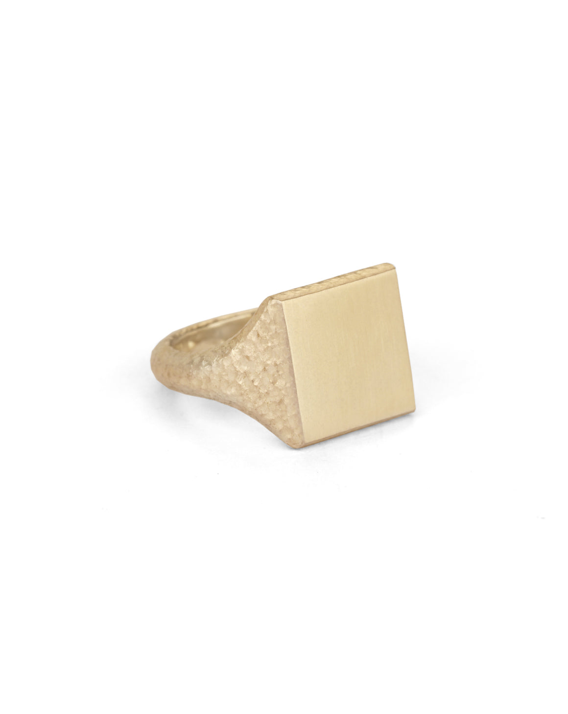 Roman Square Signet Ring II - 9ct Gold