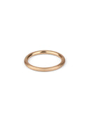 Round Textured Wedding Band - 2mm