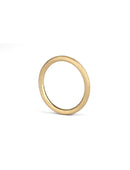 Round Textured Wedding Band - 2mm