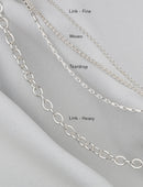 Silver Link Chain - Heavy