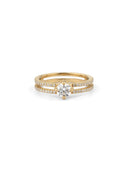Natural Diamond Split Solo Set Bands