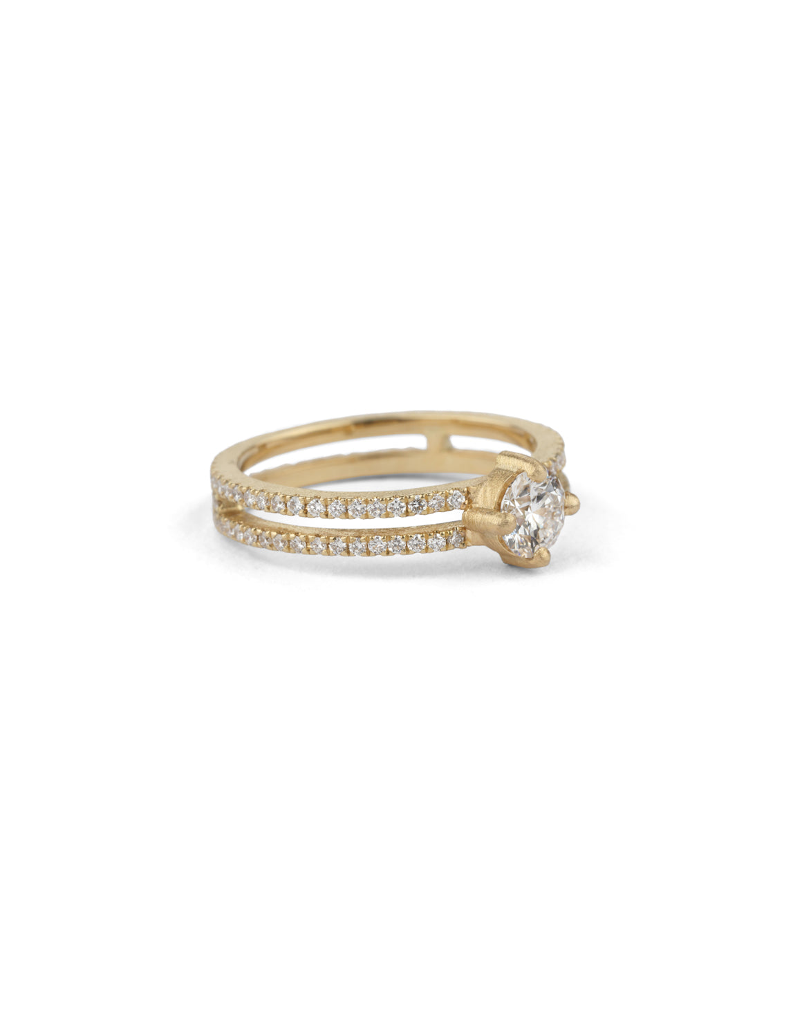 Natural Diamond Split Solo Set Bands