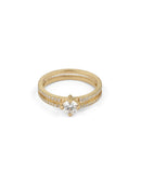 Natural Diamond Split Solo Set Bands