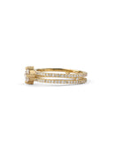 Natural Diamond Split Solo Set Bands