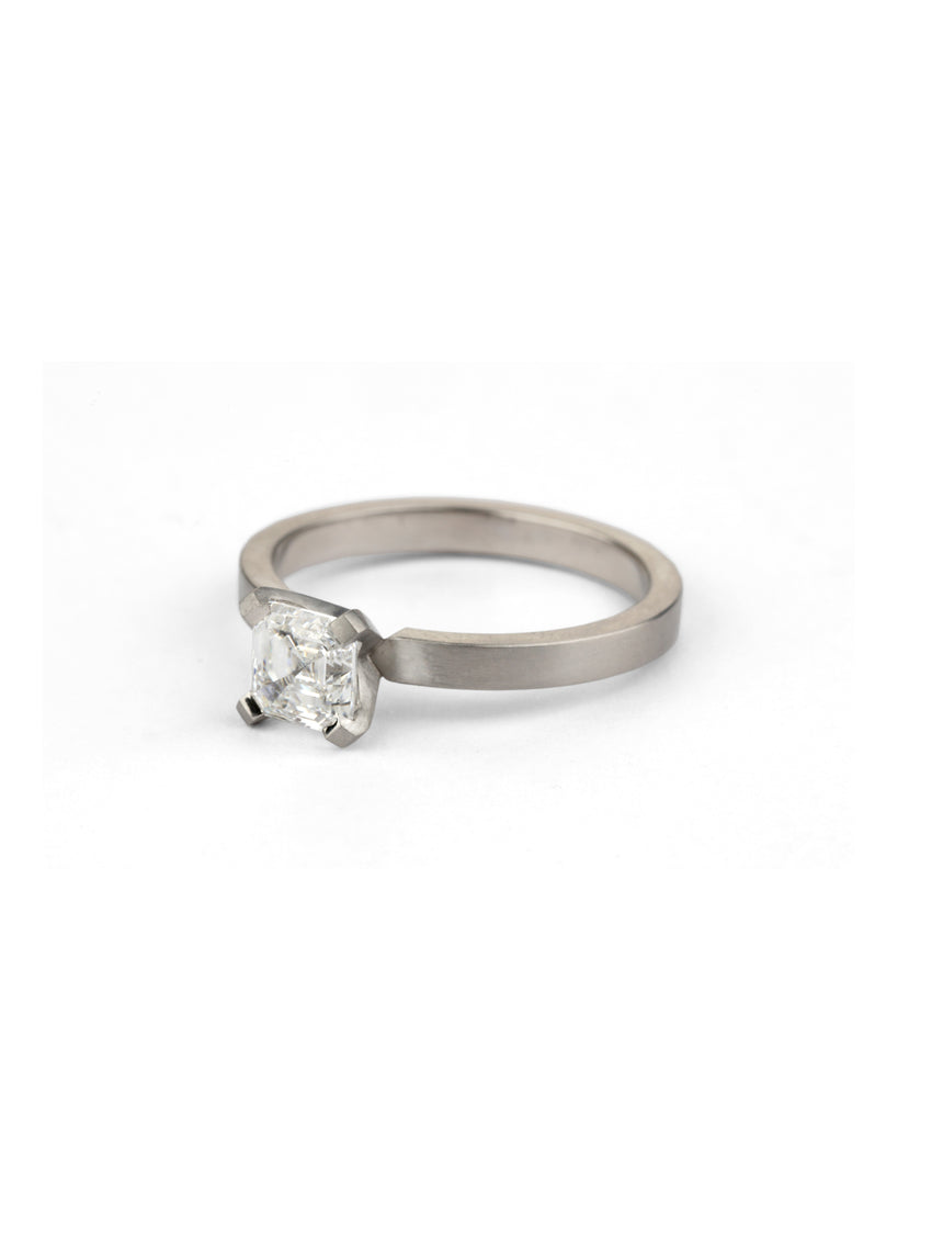 Square Vida Ring - 1ct
