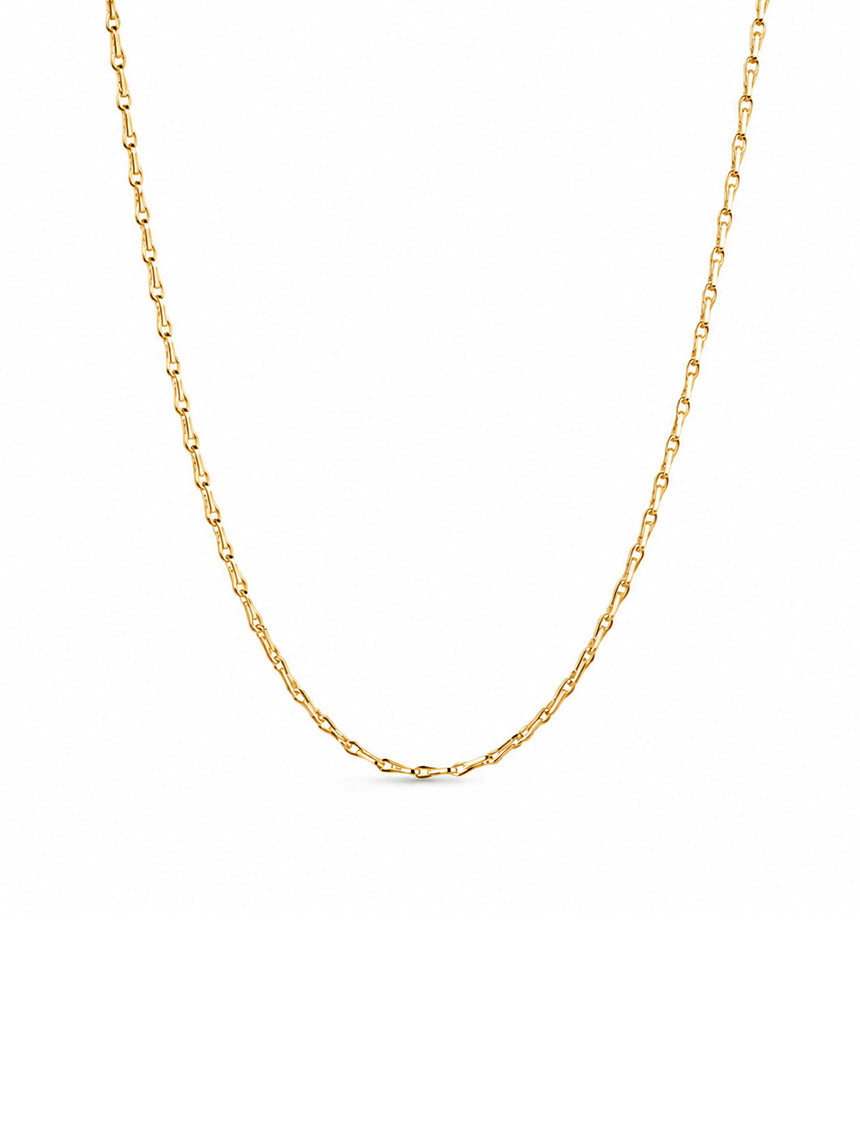 18ct Gold Teardrop Chain
