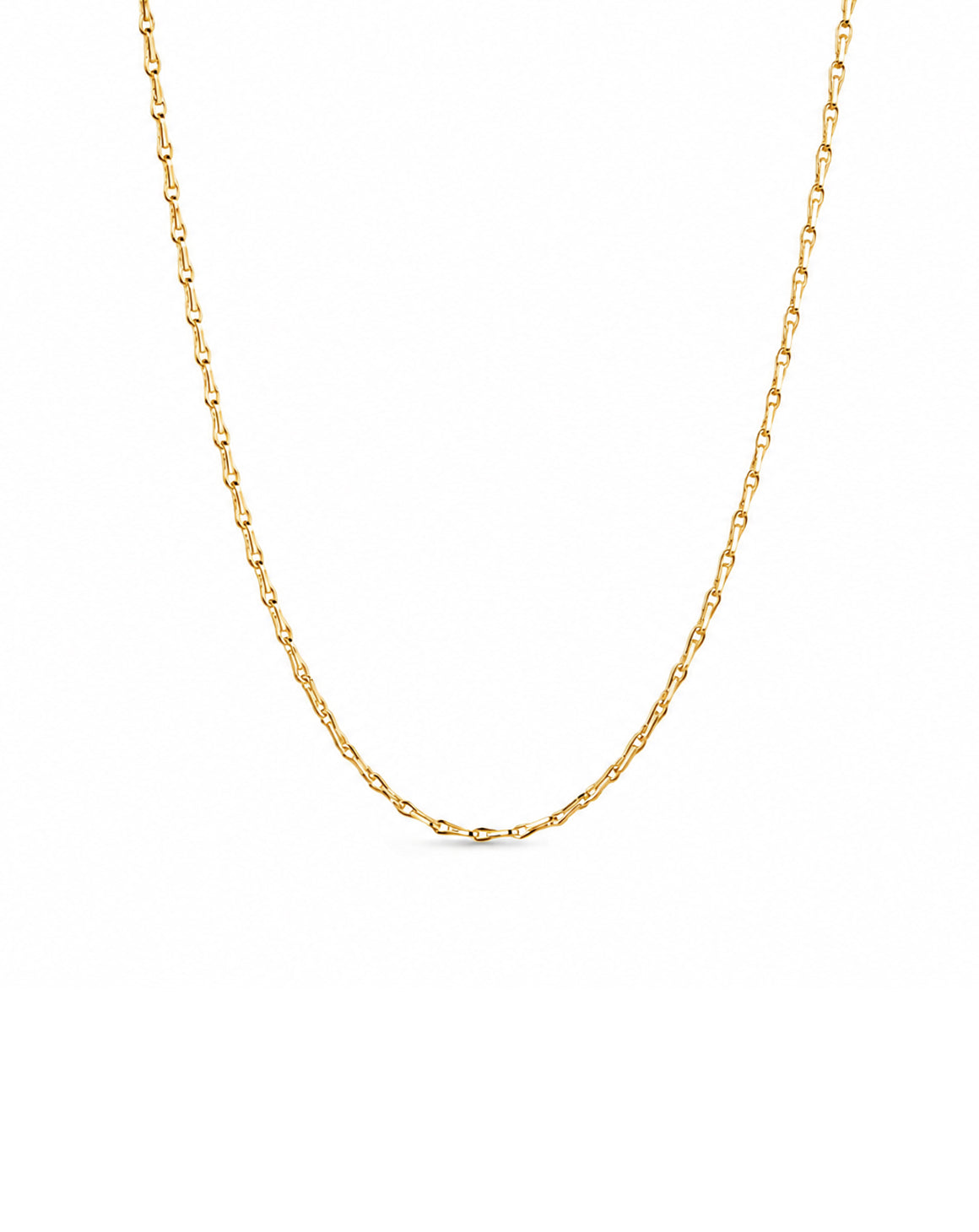 18ct Gold Teardrop Chain