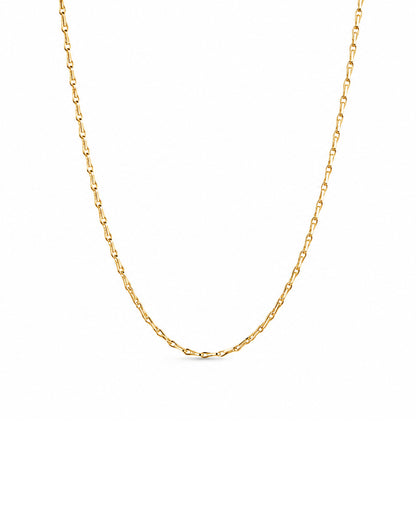 18ct Gold Teardrop Chain