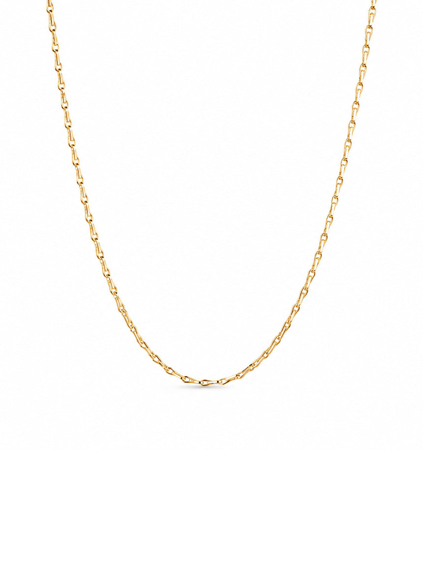9ct Gold Teardrop Chain
