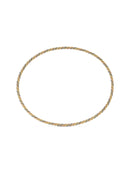 Rope style bangle with a mix of 18ct yellow, white and rose gold. 