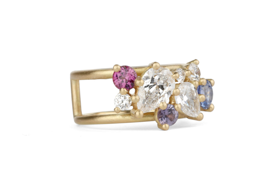 Birthstone Cluster Ring – Shimell and Madden