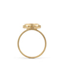 Diamond Four Circle Ring