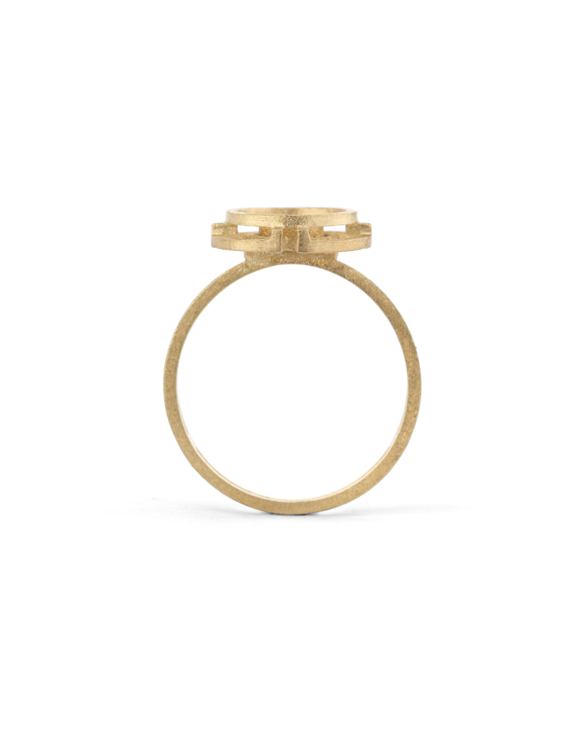 Diamond Four Circle Ring