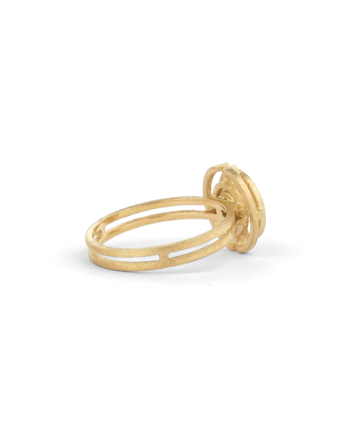 Diamond Four Circle Ring