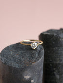 Diamond Round Solo Engagement Ring - 0.50ct