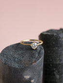 Diamond Round Solo Ring - 0.50ct
