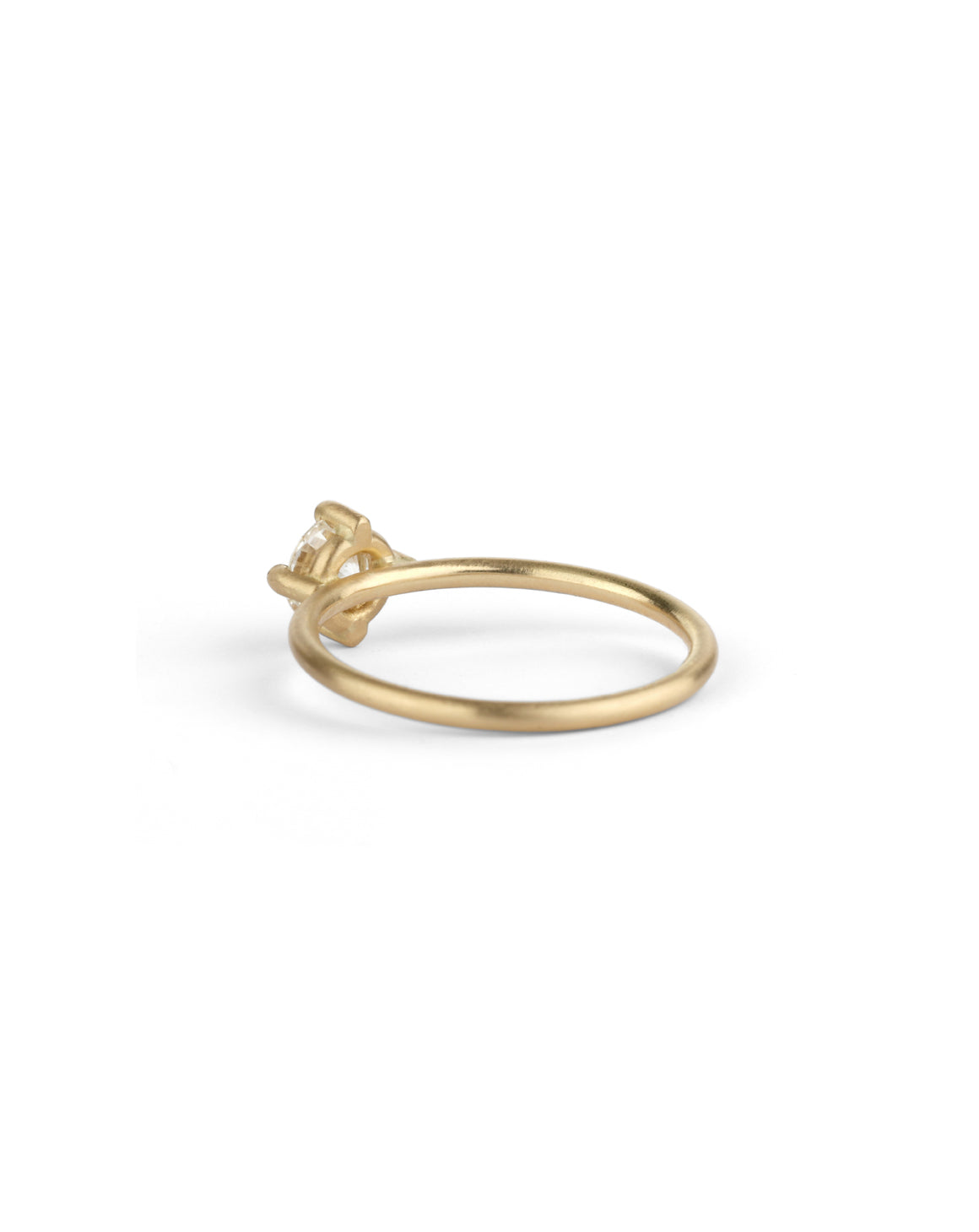 Diamond Round Solo Ring - 0.50ct