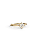 Diamond Round Solo Ring - 0.50ct
