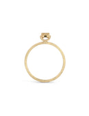 Mini Parallel Prism Ring - green