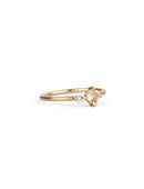 Peach Round Duo Ring