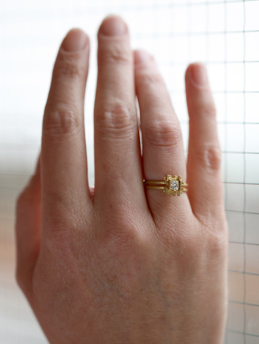 Stack Radiant Ring