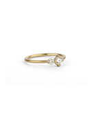 Round Duo Ring - diamond