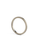 Square Satin Wedding Band - 1.3mm